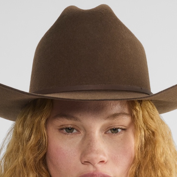 Aritzia Wildwest Cattleman Cowboy Hat - Picture 2 of 5